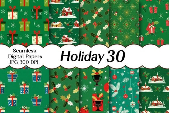 Holiday Digital Paper: A Versatile Resource for Creative Expression