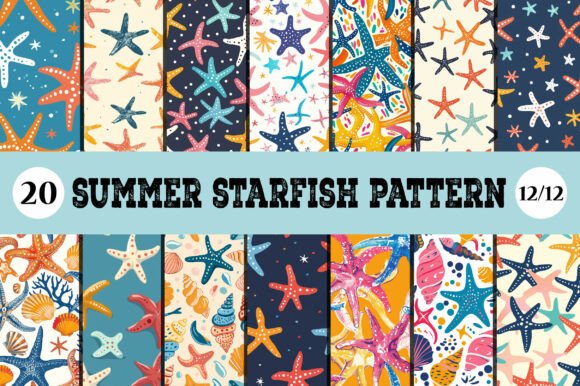 Summer Starfish Pattern