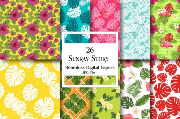 Sunray Story Digital Papers: A Radiant Addition to Creative Projects