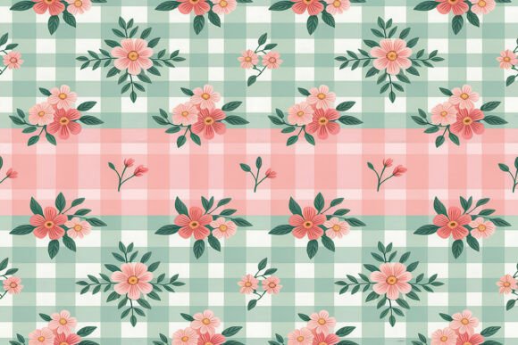 The Enchanting World of the Cottagecore Floral Gingham Pattern